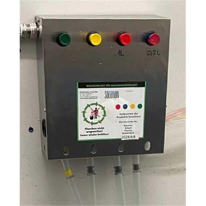 ACCU DOSE IV, 4er DOSIERANLAGE EDELSTAHL ACCU DOSE IV, 4er DOSIERANLAGE EDELSTAHL