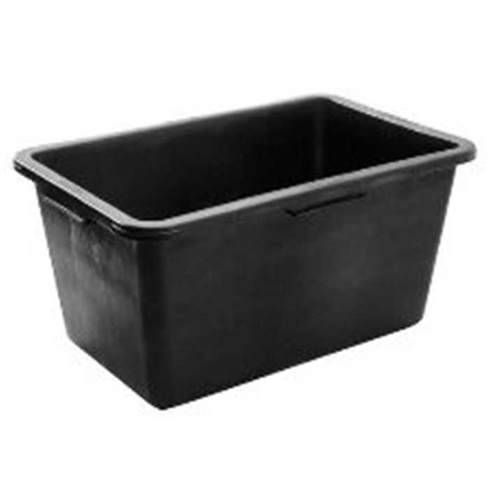 BAC EN PLASTIQUE 65 L NOIR BAC EN PLASTIQUE 65 L NOIR