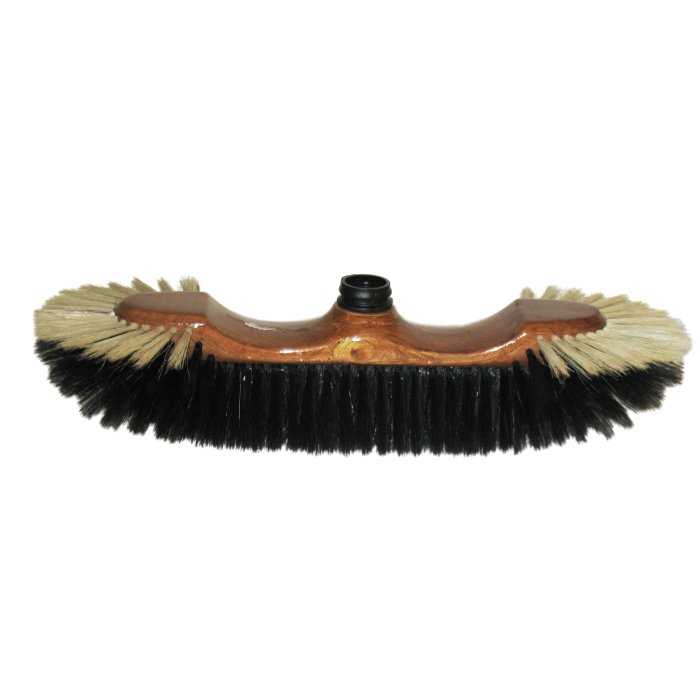 BALAI DEMI-TÊTE - MONTURE PPN VERNI AVEC VIS 40 CM BALAI DEMI-TÊTE - MONTURE PPN VERNI AVEC VIS 40 CM