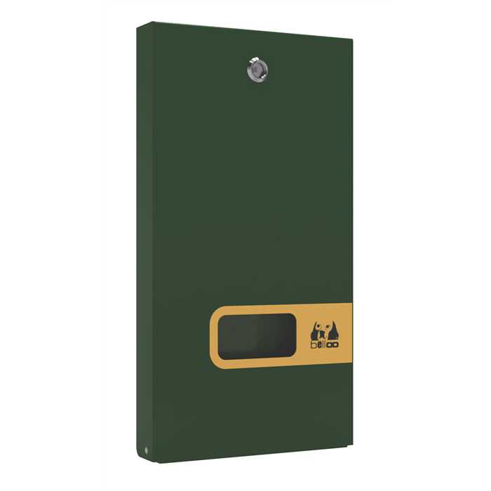 BEUTELSPENDER BELLOO-LUCA GRÜN BEUTELSPENDER BELLOO-LUCA GRÜN