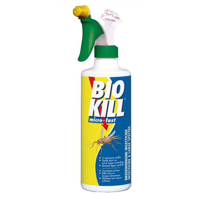 BIO KILL MICRO FAST 500 ML INSEKTENSPRAY BIO KILL MICRO FAST 500 ML INSEKTENSPRAY