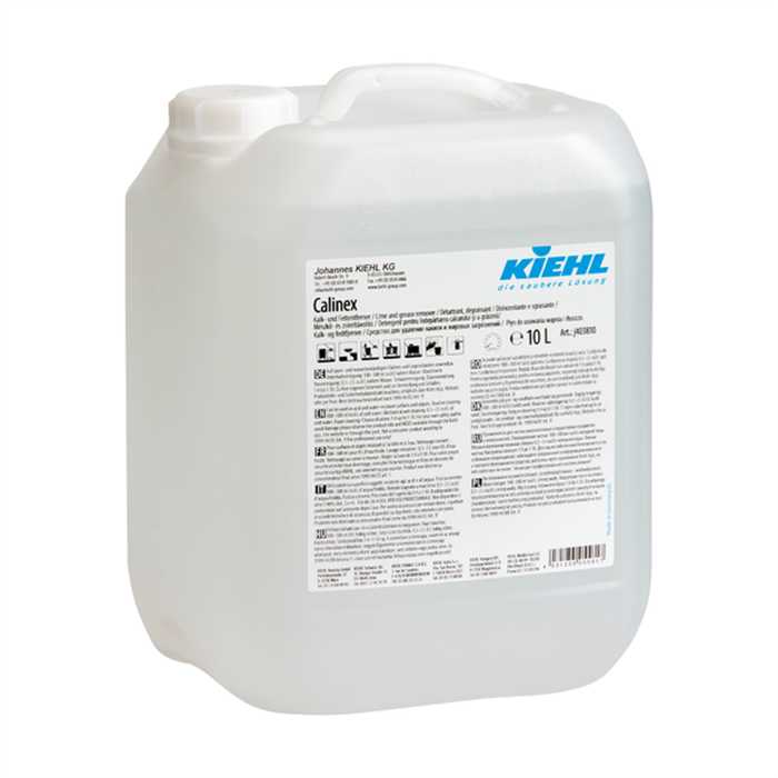 CALINEX 10 L ENTKALKER, FETTLOESER CALINEX 10 L ENTKALKER, FETTLOESER