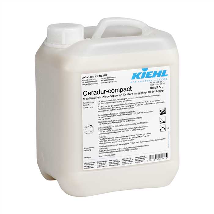 CERADUR COMPACT 5 L CERADUR COMPACT 5 L