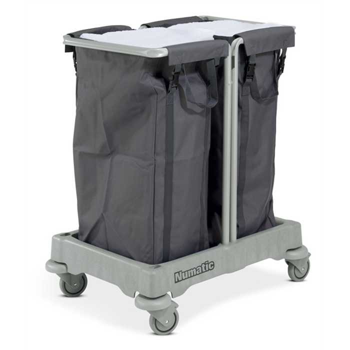 CHARIOT A LINGE NBT-200 R 2 X 100 LTRS CHARIOT A LINGE NBT-200 R 2 X 100 LTRS