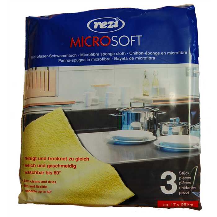 CHIFFON-EPONGE EN MICROFIBRE CHIFFON-EPONGE EN MICROFIBRE