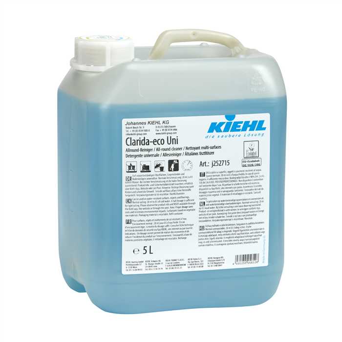 CLARIDA-ECO UNI 5 L CLARIDA-ECO UNI 5 L