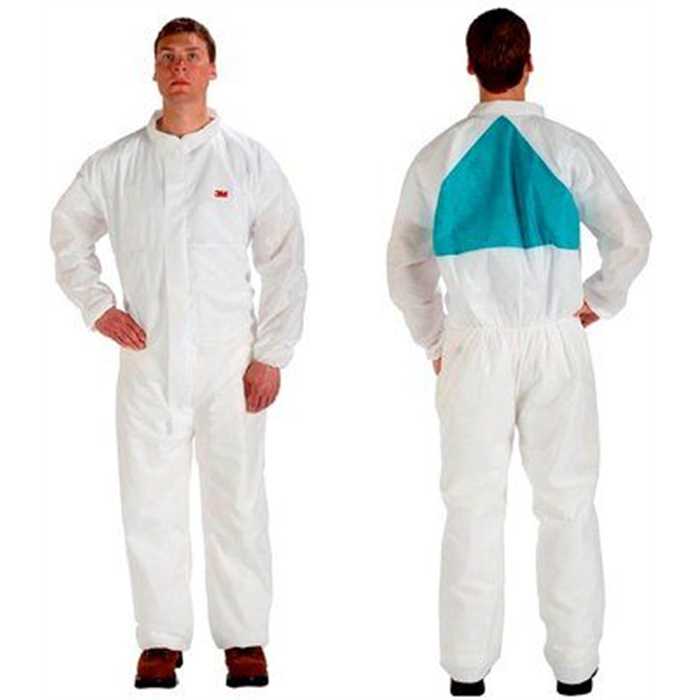 COMBINAISON DE PROTECTION 3M BLANC SANS CAPUCHE COMBINAISON DE PROTECTION 3M BLANC SANS CAPUCHE