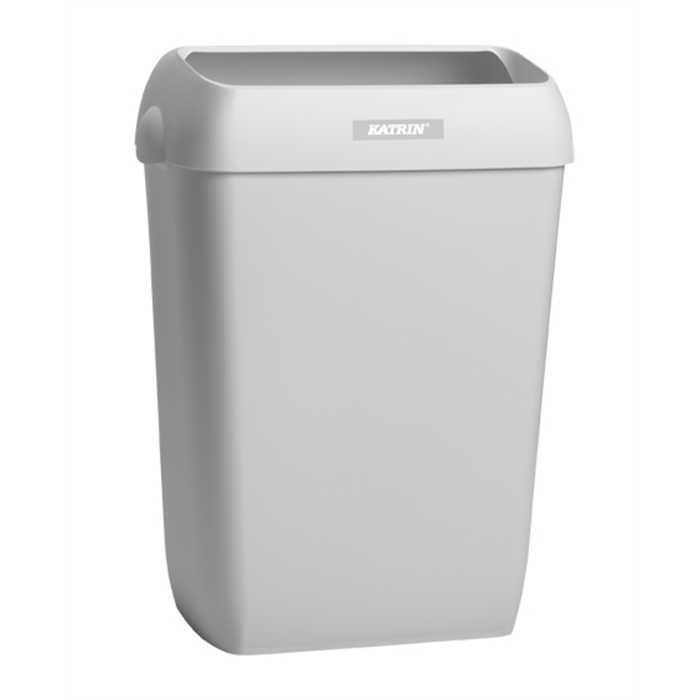 CONTENEUR A DECHETS AVEC COUVERCLE 50 LITRES BLANC CONTENEUR A DECHETS AVEC COUVERCLE 50 LITRES BLANC