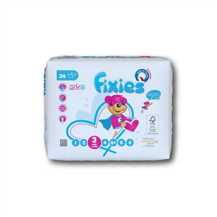 COUCHES FIXIES MIDI N° 3, 4-9 KG COUCHES FIXIES MIDI N° 3, 4-9 KG