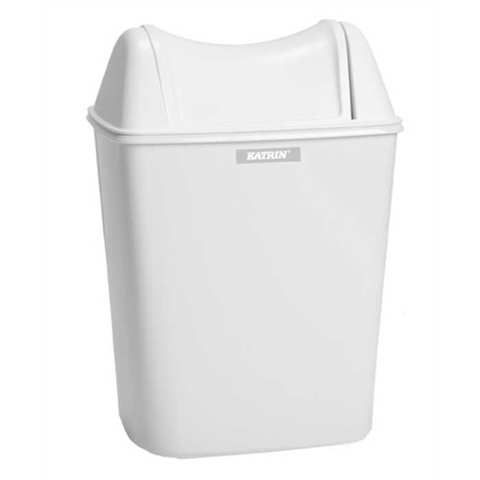 DAMENHYGIENE-ABFALLBEHÄLTER 8 LITER WEISS DAMENHYGIENE-ABFALLBEHÄLTER 8 LITER WEISS