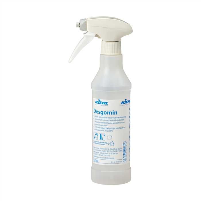DESGOMIN 500 ML SPRÜHFLASCHE LEER DESGOMIN 500 ML SPRÜHFLASCHE LEER