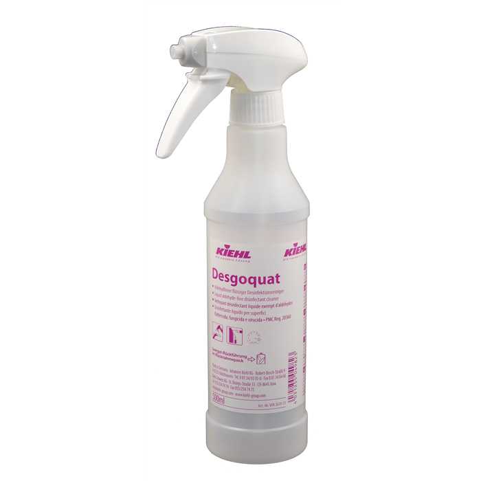 DESGOQUAT 500 ML VAPORISATEUR VIDE DESGOQUAT 500 ML VAPORISATEUR VIDE