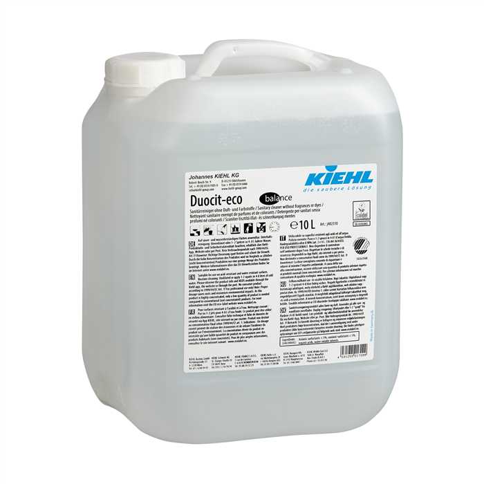 DUOCIT - ECO BALANCE 10 L DUOCIT - ECO BALANCE 10 L
