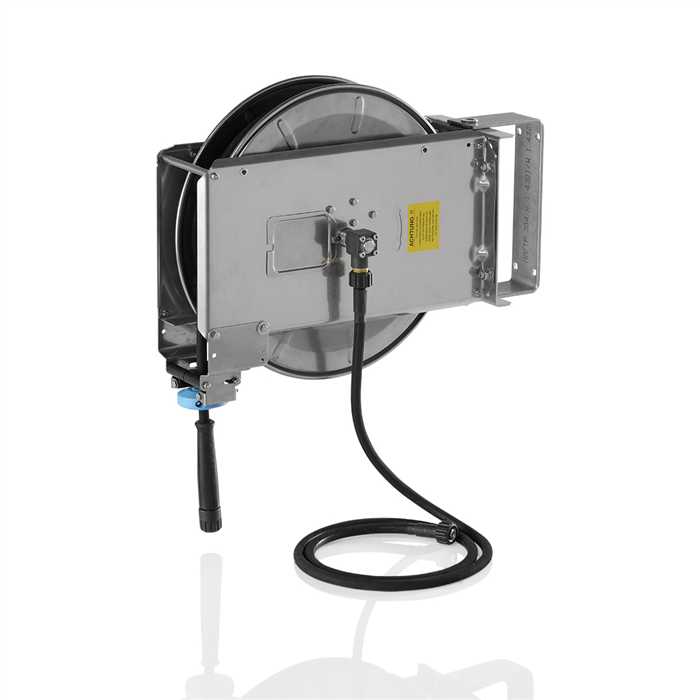 ENROULEUR DE TUYAU AUTOMATIQUE EN ACIER INOXYDABLE 30 M ENROULEUR DE TUYAU AUTOMATIQUE EN ACIER INOXYDABLE 30 M