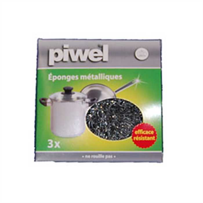EPONGES METALLIQUES EN FIL DE FER GALVANISE 3 PIECES EPONGES METALLIQUES EN FIL DE FER GALVANISE 3 PIECES