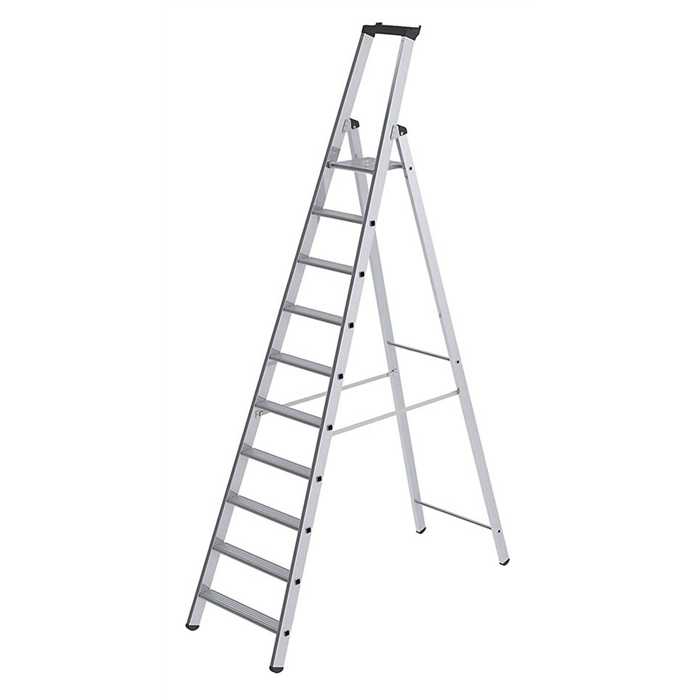 EXPERT ESCABEAU ALU NATUR - 10 MARCHES EXPERT ESCABEAU ALU NATUR - 10 MARCHES