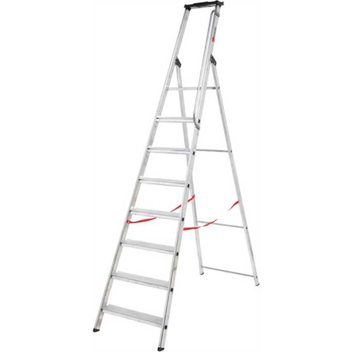 EXPERT PLATTFORM STEHLEITER ALU NATUR - 8 SPROSSEN EXPERT PLATTFORM STEHLEITER ALU NATUR - 8 SPROSSEN