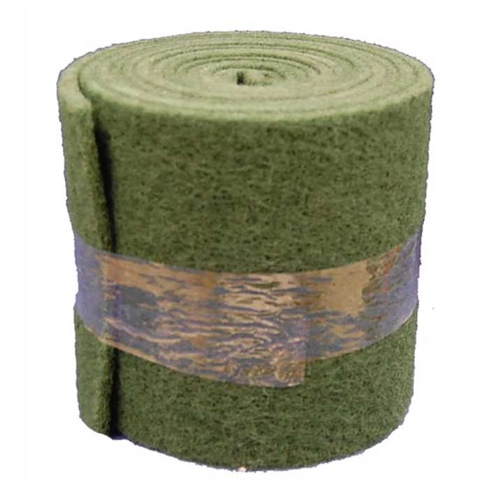 FIBRE ABRASIVE VERTE SUR ROULEAU 19 CM X 4 M FIBRE ABRASIVE VERTE SUR ROULEAU 19 CM X 4 M