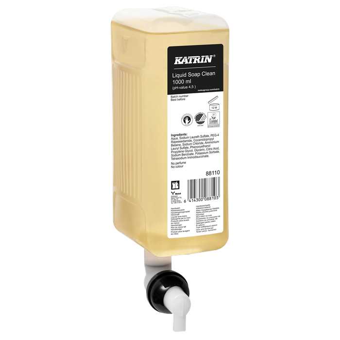 FLÜSSIGSEIFE CLEAN 1000 ML NEUTRAL PARFÜMFREI FLÜSSIGSEIFE CLEAN 1000 ML NEUTRAL PARFÜMFREI