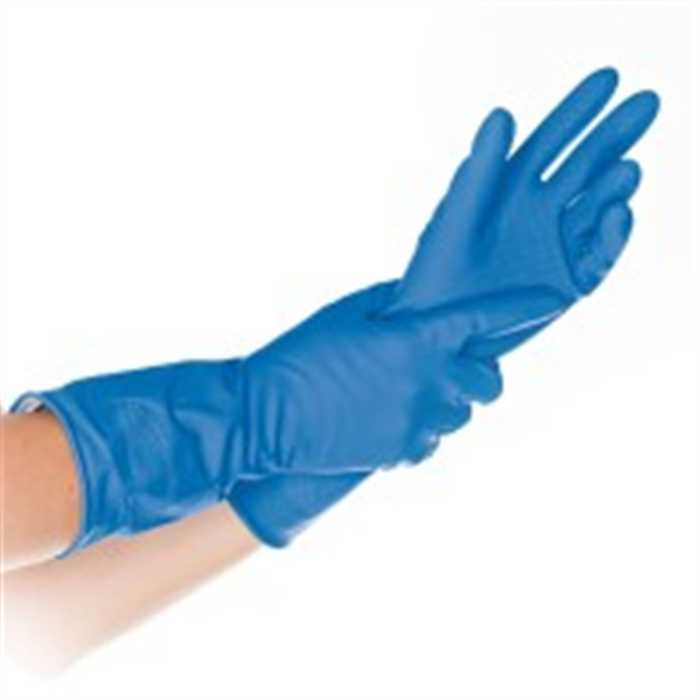 GANTS DE MENAGE LATEX BETTINA BLEU GANTS DE MENAGE LATEX BETTINA BLEU