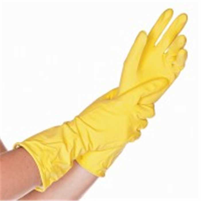 GANTS DE MENAGE LATEX BETTINA JAUNE GANTS DE MENAGE LATEX BETTINA JAUNE