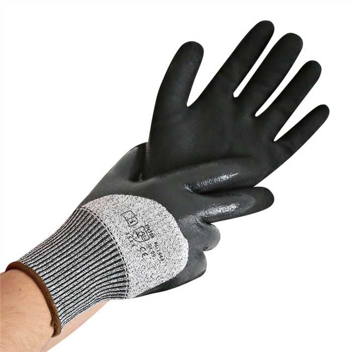 GANTS DE PROTECTION ANTI-COUPURE CUT DOUBLE DIPPED GANTS DE PROTECTION ANTI-COUPURE CUT DOUBLE DIPPED