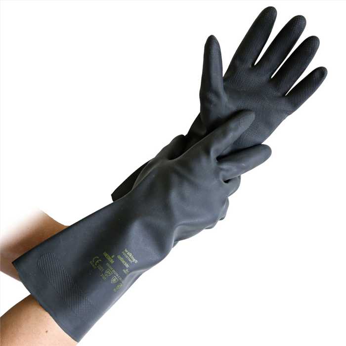 GANTS DE PROTECTION ANTIACIDO NEOPRENE GANTS DE PROTECTION ANTIACIDO NEOPRENE