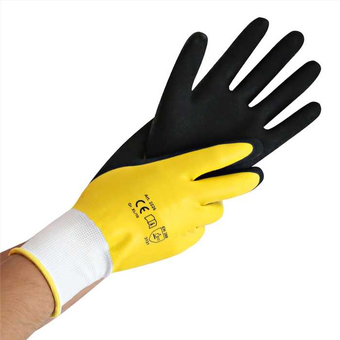 GANTS EN TRICOT FIN WET PROTECT ENDUCTION LATEX GANTS EN TRICOT FIN WET PROTECT ENDUCTION LATEX