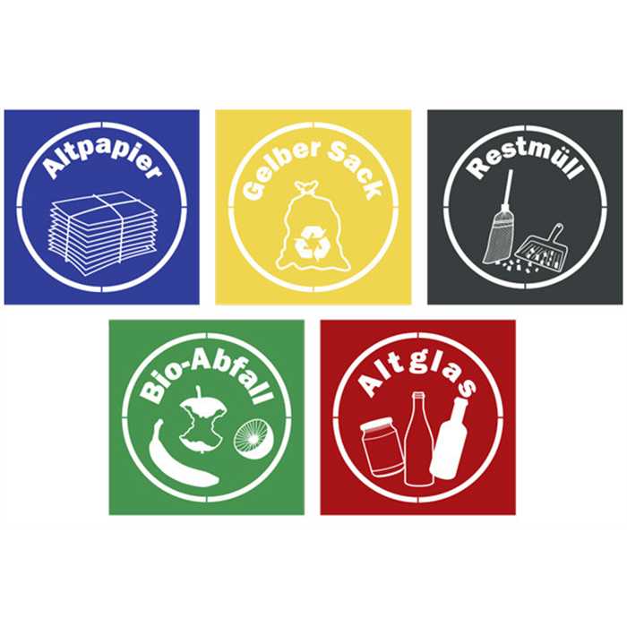 JEU DE POCTOGRAMMES Ø 100 MM ROND 5 PCES JEU DE POCTOGRAMMES Ø 100 MM ROND 5 PCES