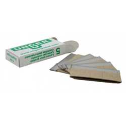 LAMES DE GRATTOIRS A VITRES CARBON 4 CM