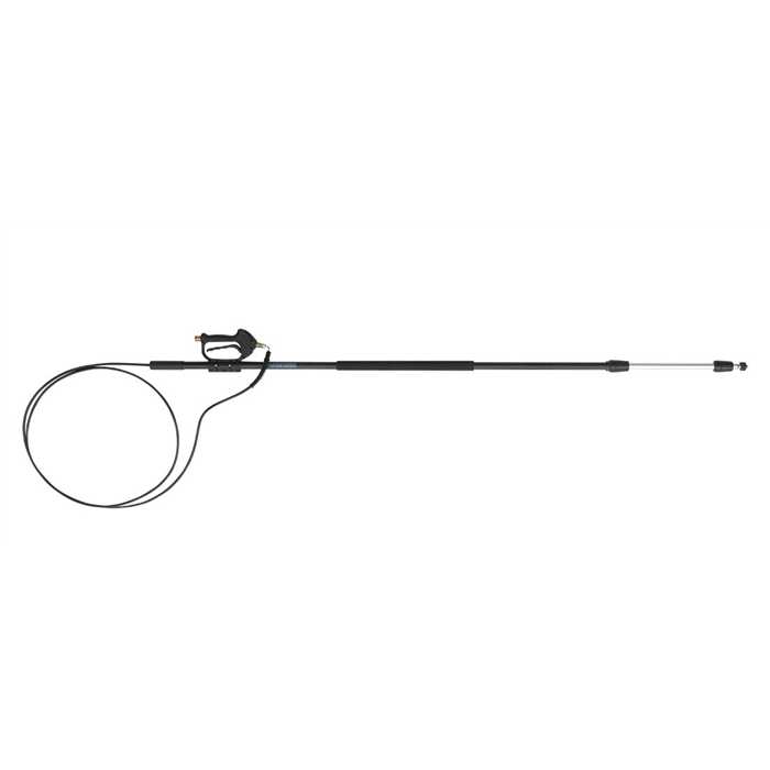 LANCE TELESCOPIQUE 2,4 - 5,4 M OUTPUT M22 SCREW LANCE TELESCOPIQUE 2,4 - 5,4 M OUTPUT M22 SCREW