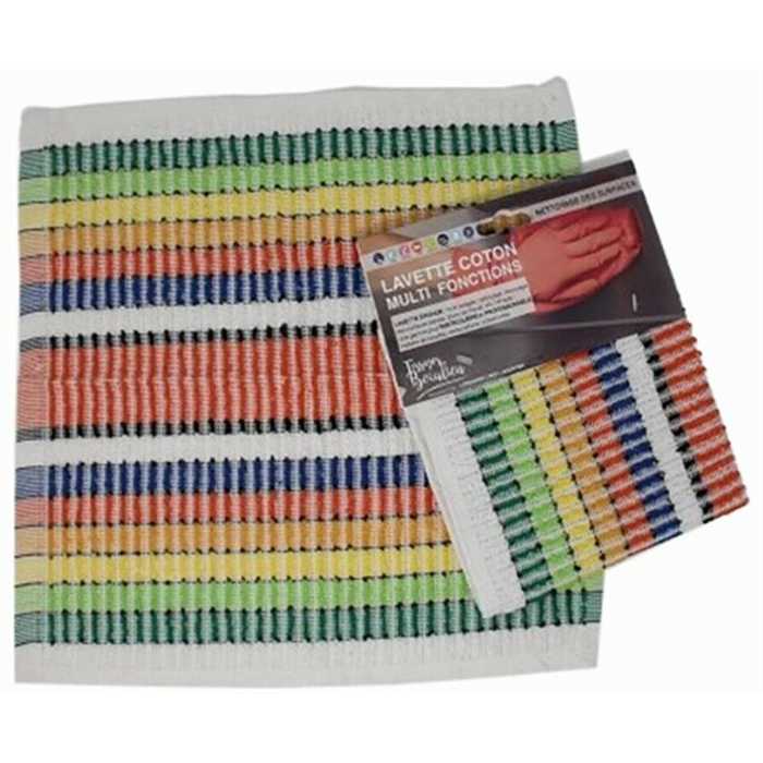 LAVETTES BOUCLETTES COTON 6 PCES LAVETTES BOUCLETTES COTON 6 PCES