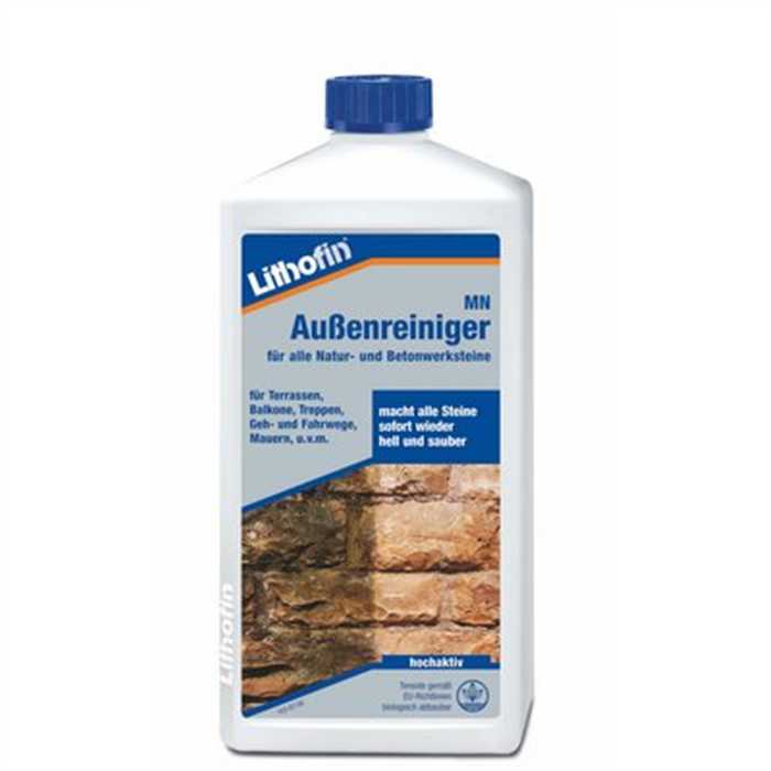 LITHOFIN MN AUSSENREINIGER 1 L FÜR NATUR - UND BETONSTEINE LITHOFIN MN AUSSENREINIGER 1 L FÜR NATUR - UND BETONSTEINE