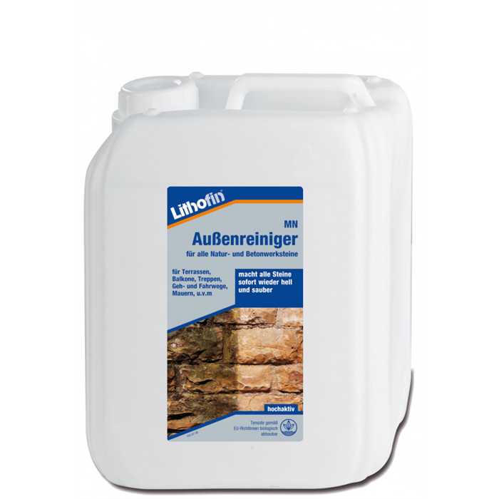 LITHOFIN MN AUSSENREINIGER 10 L FÜR NATUR - UND BETONSTEIN LITHOFIN MN AUSSENREINIGER 10 L FÜR NATUR - UND BETONSTEIN