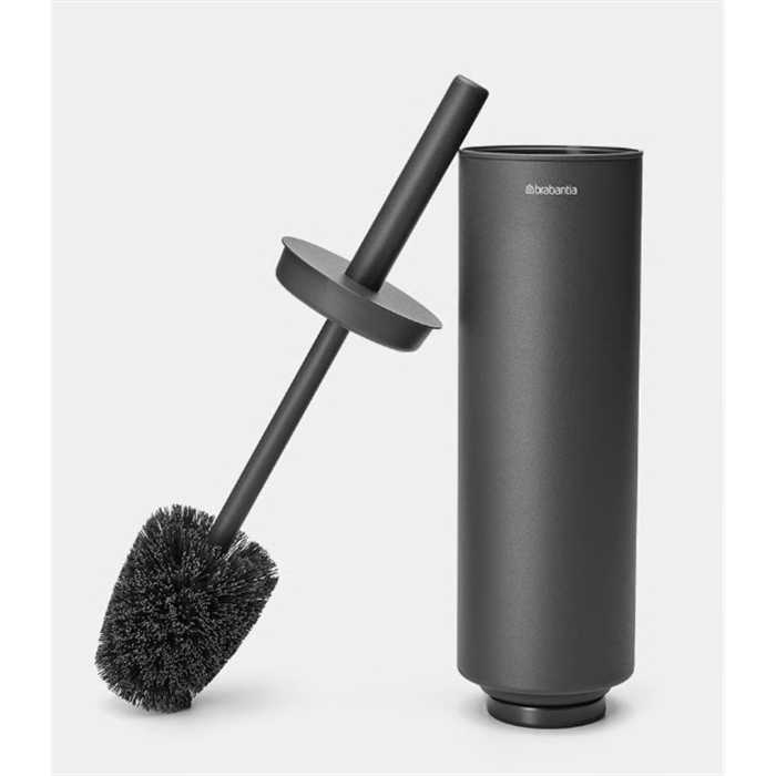 MINDSET BROSSE DE TOILETTE NOIR ET SUPPORT MINDSET BROSSE DE TOILETTE NOIR ET SUPPORT