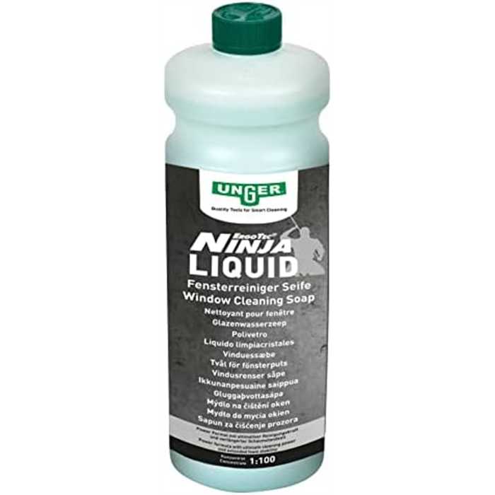 NINJA LIQUIDE SAVON NETTOYANT VITRES 1 L NINJA LIQUIDE SAVON NETTOYANT VITRES 1 L
