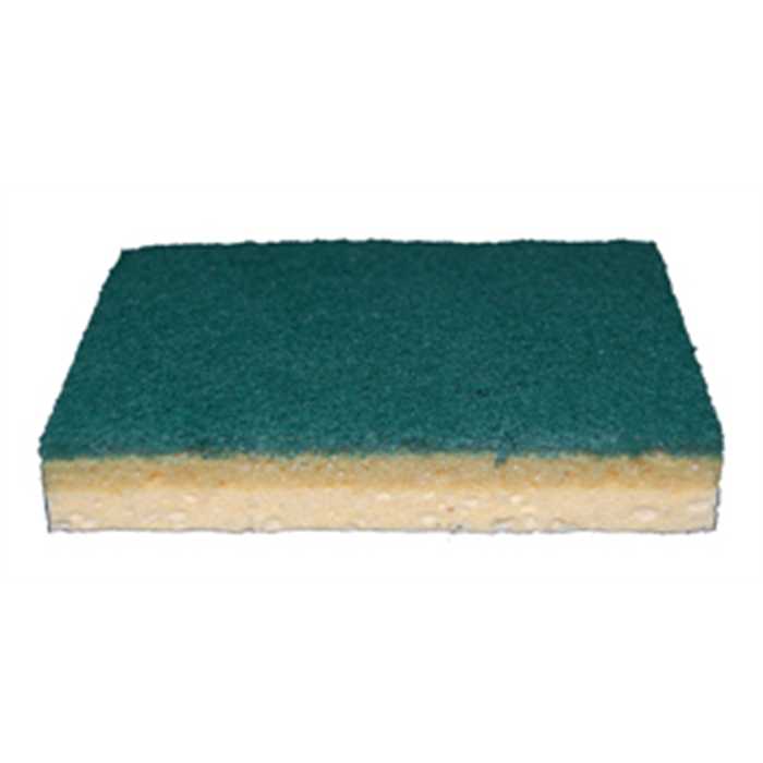 PAD-SCHWAMM VISKOSE GRÜN/GELB 9 X 13 X 2,2 CM PAD-SCHWAMM VISKOSE GRÜN/GELB 9 X 13 X 2,2 CM