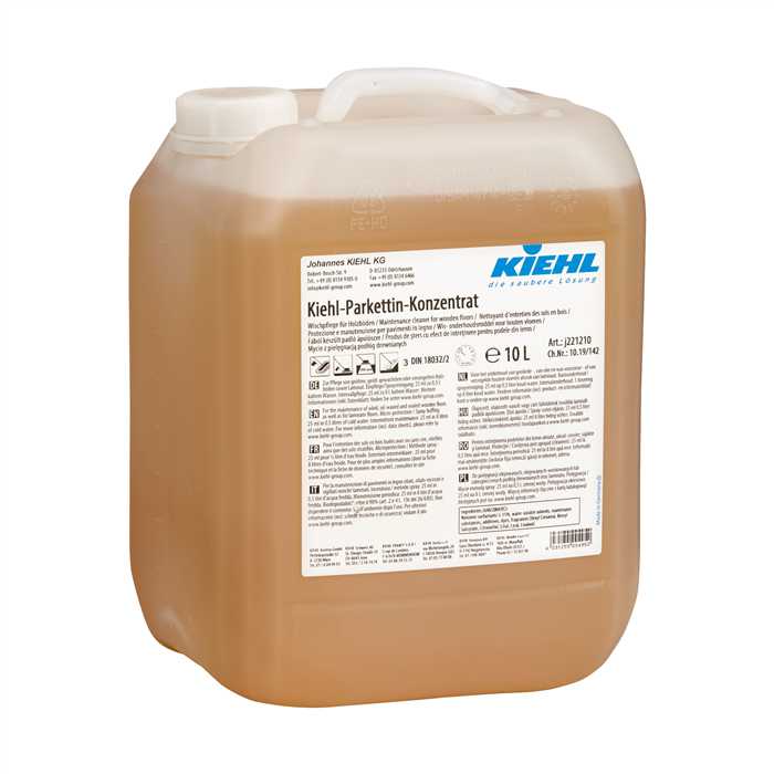 PARKETTIN CONCENTRE 10 L PARKETTIN CONCENTRE 10 L