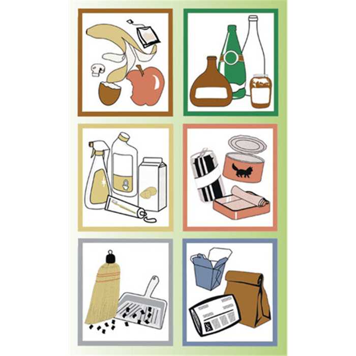 PIKTOGRAMM-SET FARBIG 6 STÜCK PIKTOGRAMM-SET FARBIG 6 STÜCK