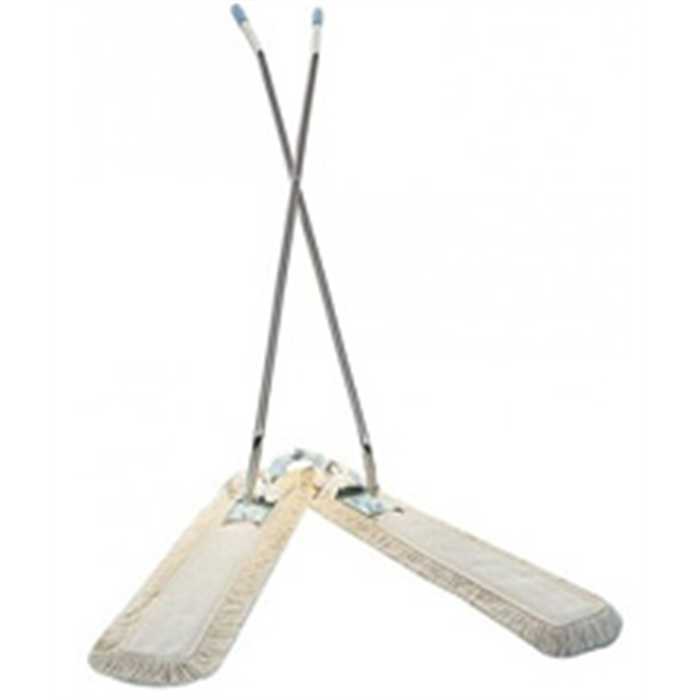 PORTE-MOP METALLIQUE  CISEAUX 2 X 100 CM AVEC 2 MANCHES PORTE-MOP METALLIQUE  CISEAUX 2 X 100 CM AVEC 2 MANCHES
