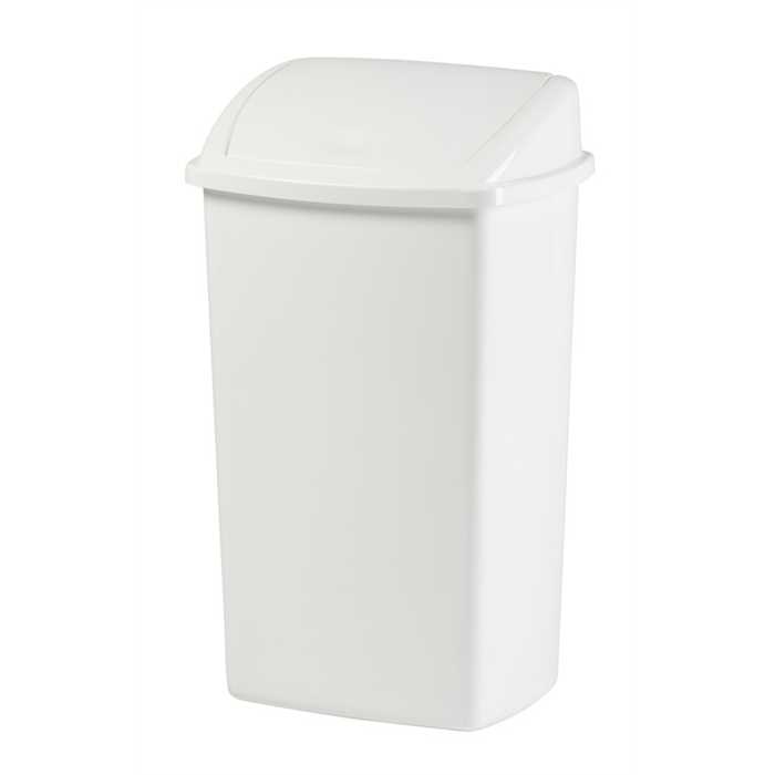 POUBELLE A COUVERCLE BASCULANT PLASTIQUE 50 LITRES POUBELLE A COUVERCLE BASCULANT PLASTIQUE 50 LITRES