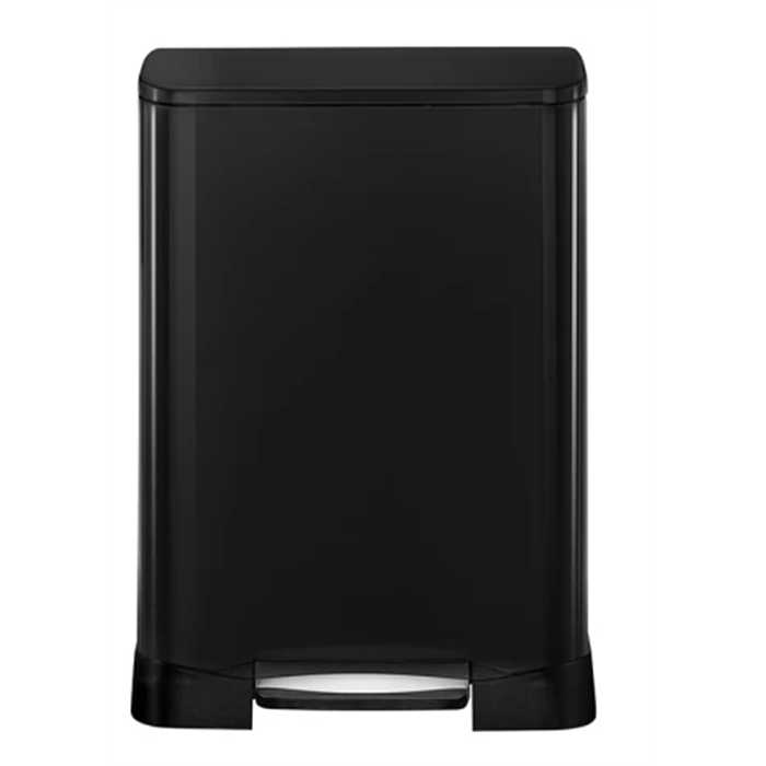 POUBELLE A PEDALE TRI SELECTIF NEO-CUBE EKO 28+18 L NOIR POUBELLE A PEDALE TRI SELECTIF NEO-CUBE EKO 28+18 L NOIR