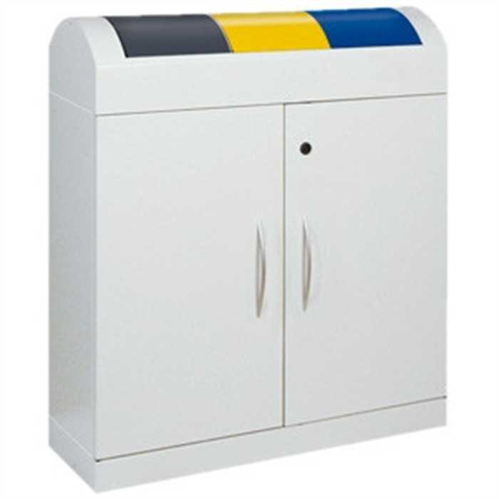 POUBELLE A TRI SELECTIF TD 3  3 X 45 LITRES POUBELLE A TRI SELECTIF TD 3  3 X 45 LITRES