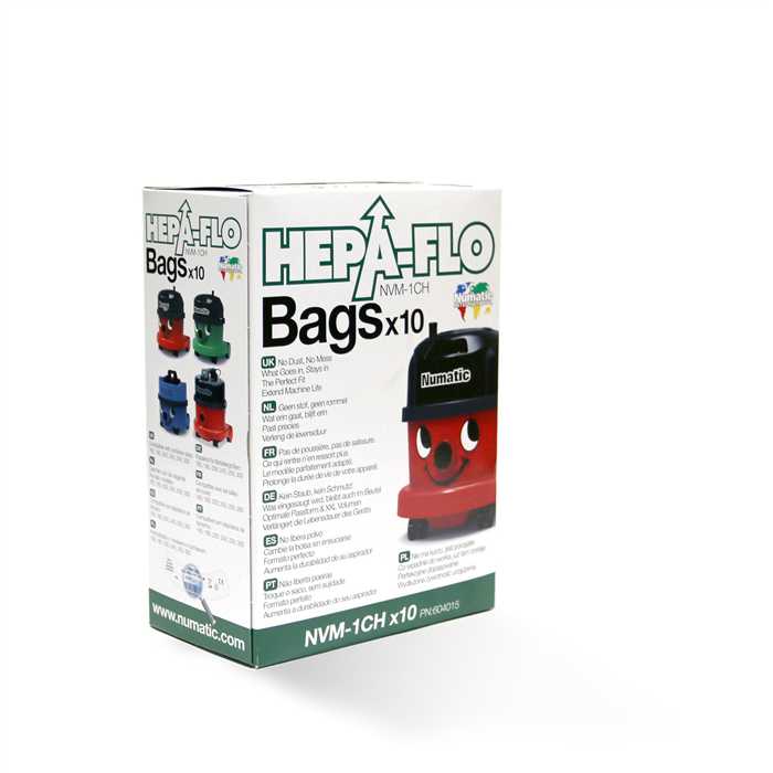 SAC ASPIRATEUR HEPAFLO NVM-1CH 10 PCES SAC ASPIRATEUR HEPAFLO NVM-1CH 10 PCES