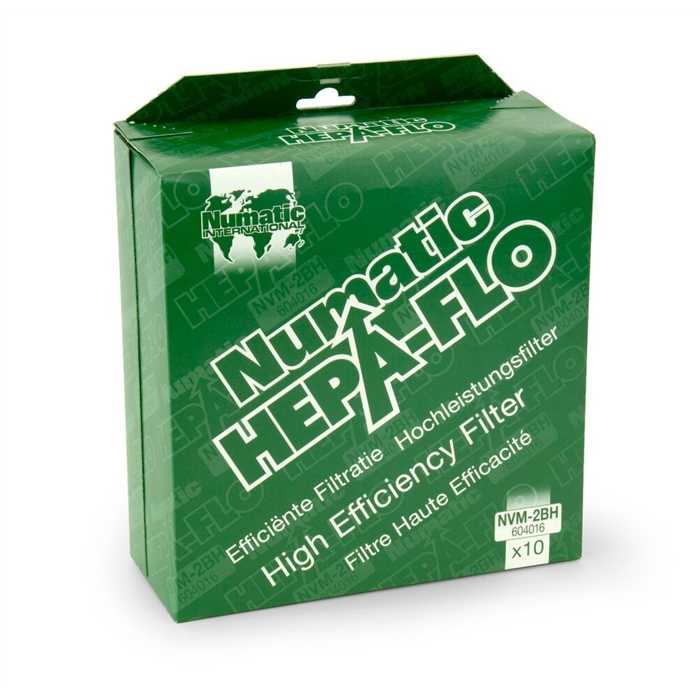 SAC ASPIRATEUR HEPAFLO NVM-2BH 10 PCES SAC ASPIRATEUR HEPAFLO NVM-2BH 10 PCES
