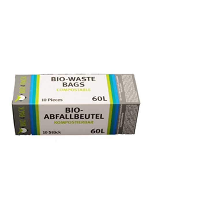 SACS BIODEGRADABLES 600 X 800 MM 30 MY 60L 10/RL SACS BIODEGRADABLES 600 X 800 MM 30 MY 60L 10/RL