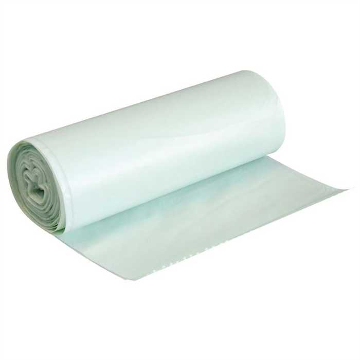 SACS POUBELLES TRANSP. 750+200 X 1250 MM 44 MY EN CARTON SACS POUBELLES TRANSP. 750+200 X 1250 MM 44 MY EN CARTON