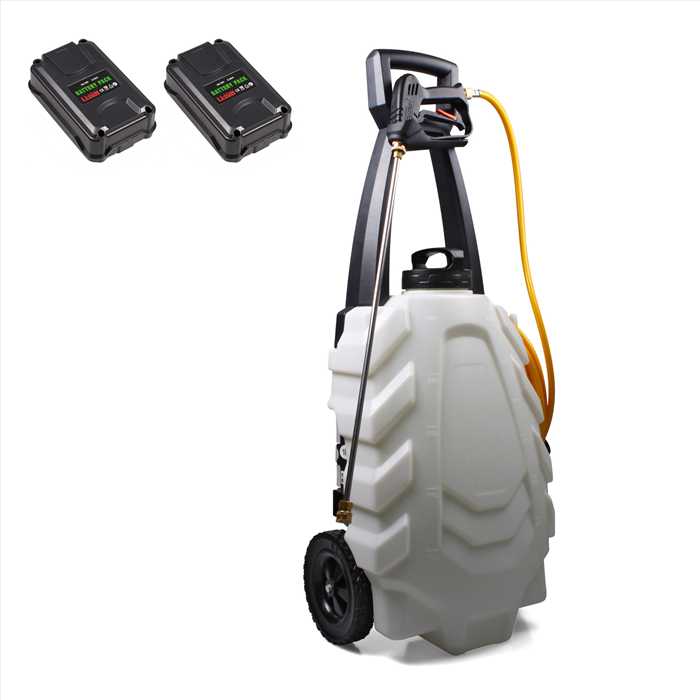 SAMOURAÏ ELEKTRISCHER SPRÜHER 30 L AUF ROLLWAGEN SAMOURAÏ ELEKTRISCHER SPRÜHER 30 L AUF ROLLWAGEN