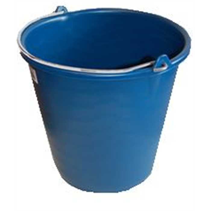 SEAU ROND PLASTIQUE SOLIDE 12 L BLEU SEAU ROND PLASTIQUE SOLIDE 12 L BLEU