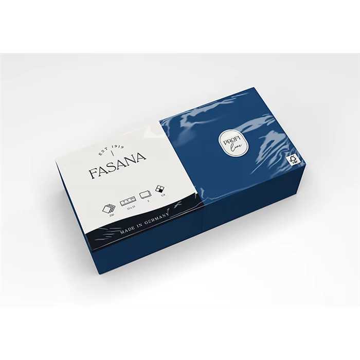 SERVIETTEN ROYAL BLAU 2 PLIS 1/4 33 X 33 CM SERVIETTEN ROYAL BLAU 2 PLIS 1/4 33 X 33 CM